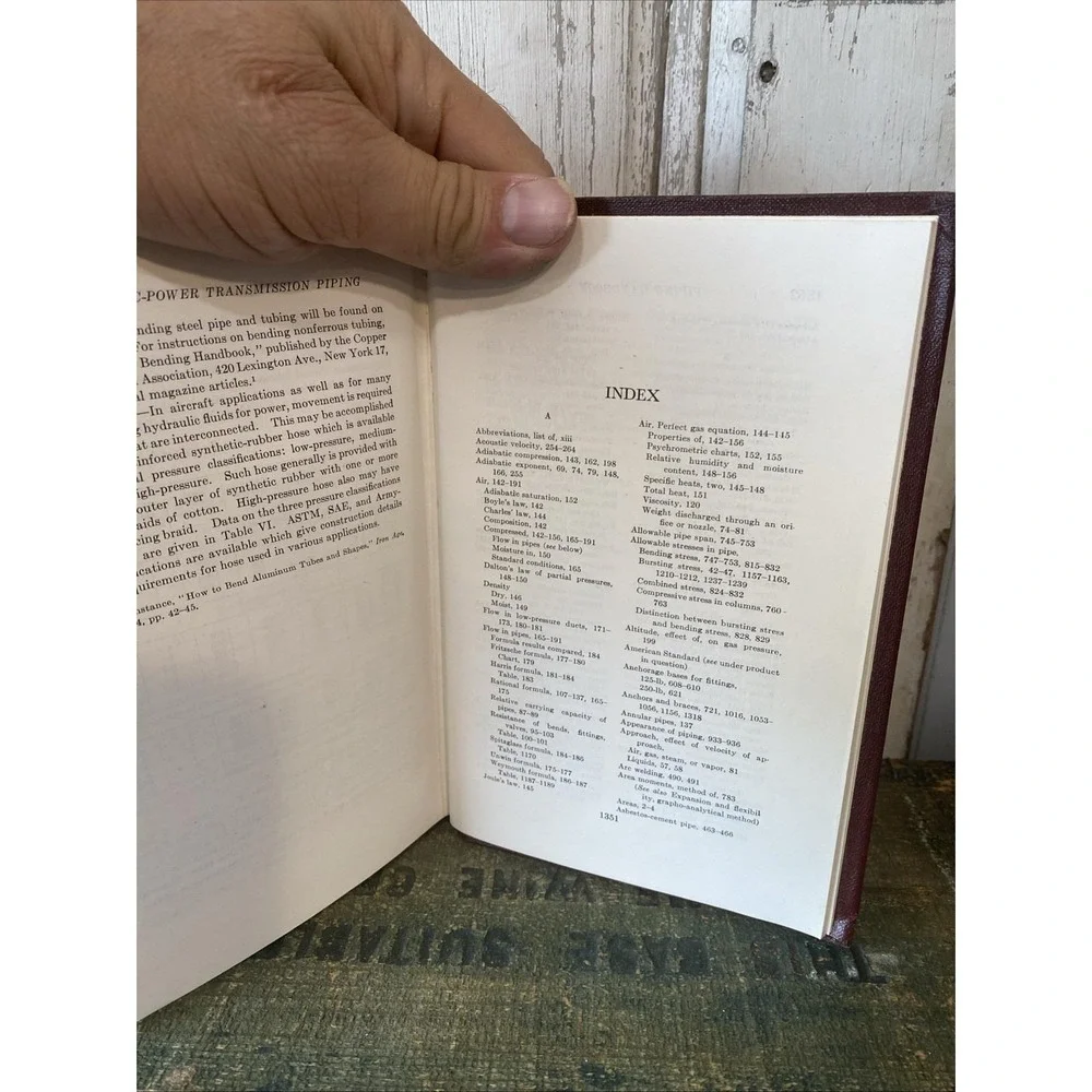Piping Handbook‎ Mechanical Engineering Fluids Valves Oil Gas Steam Pipe 1945 HC